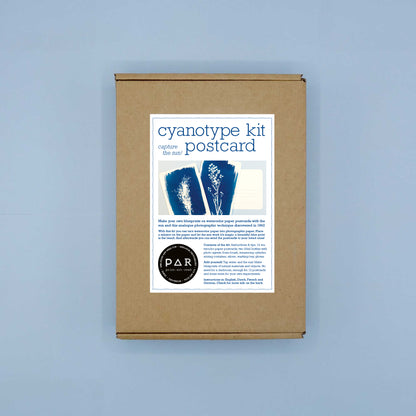 DIY Cyanotype kit - Postcard