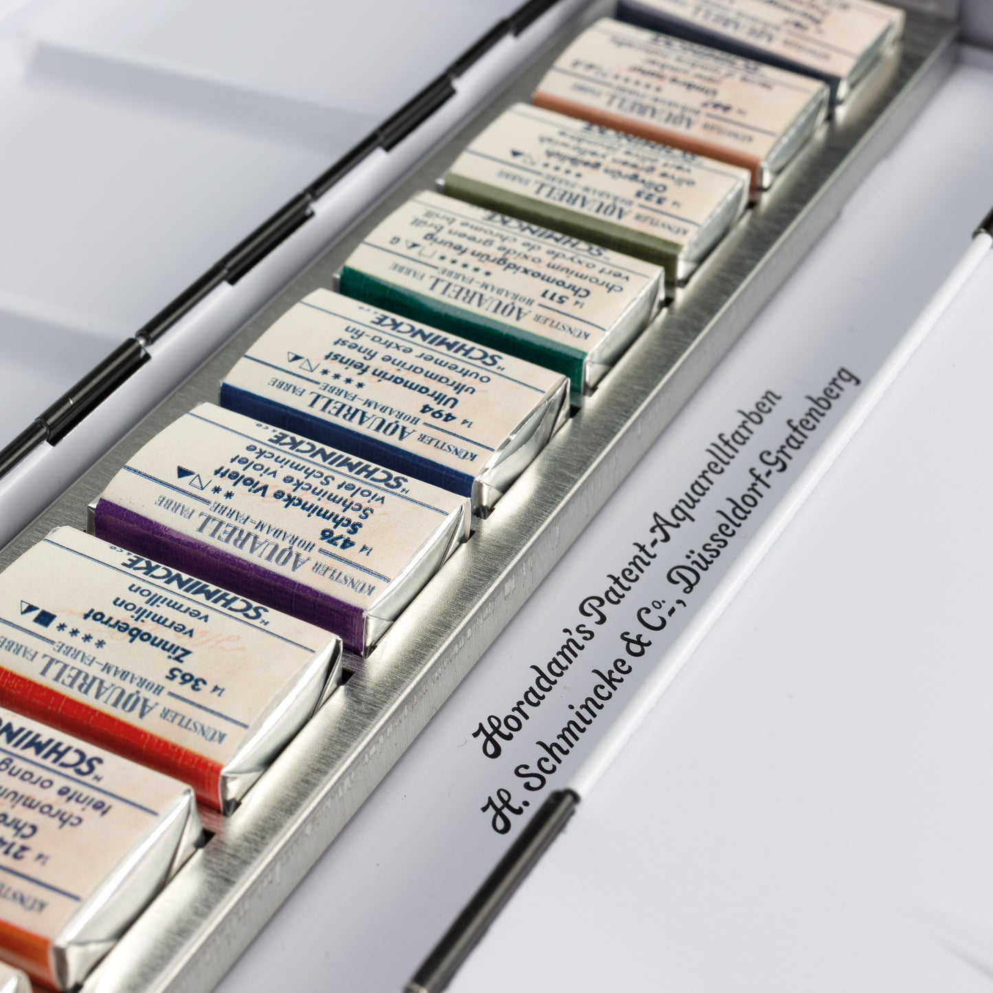 Horadam® Aquarell Retro Sett - Iðnteikning - Arkítektúr - 9 litir