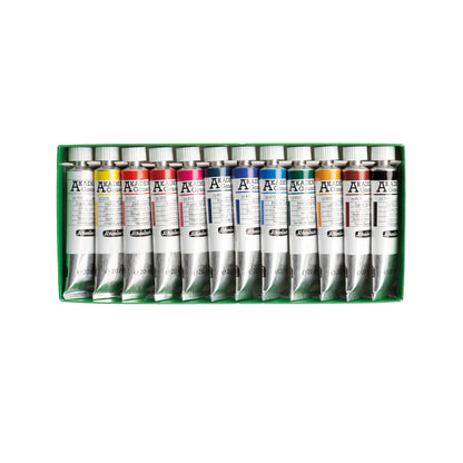 AKADEMIE Gouache sett - 12 × 20 ml