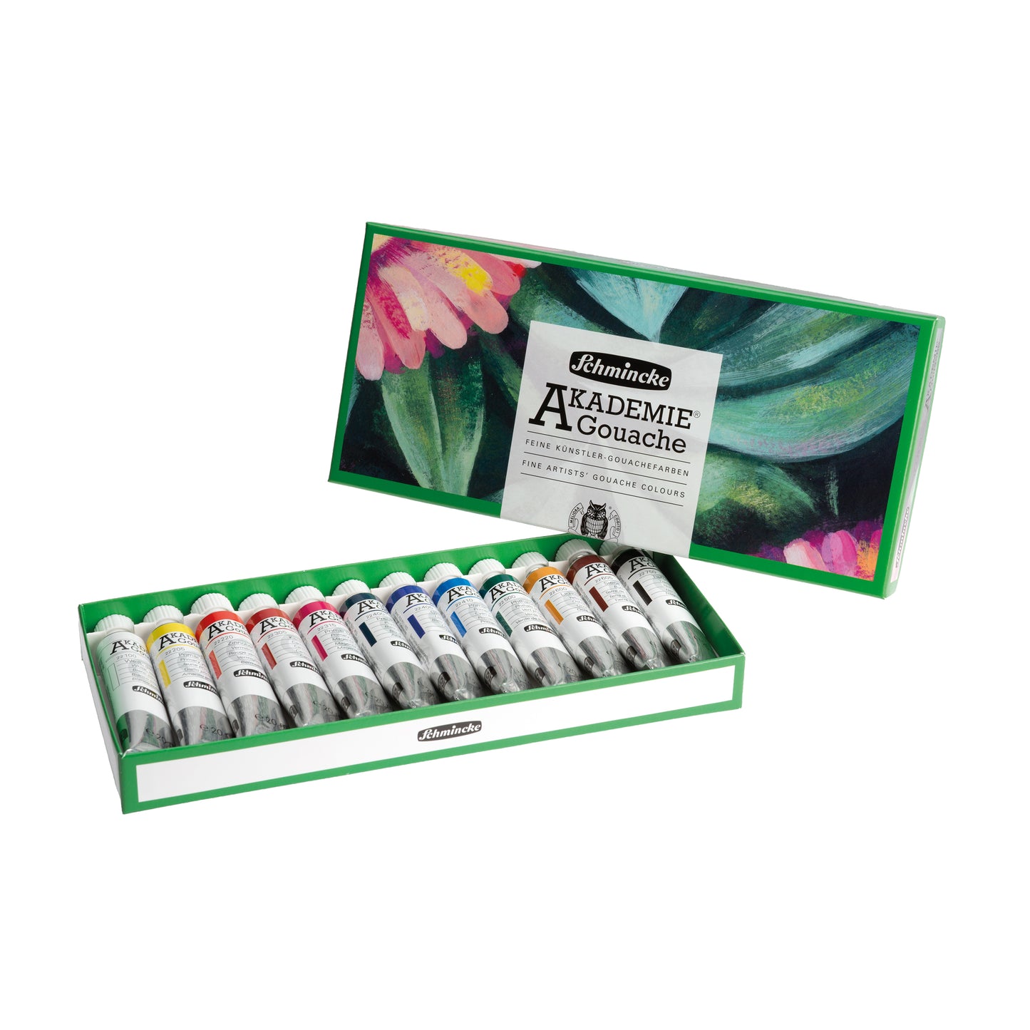 AKADEMIE Gouache sett - 12 × 20 ml