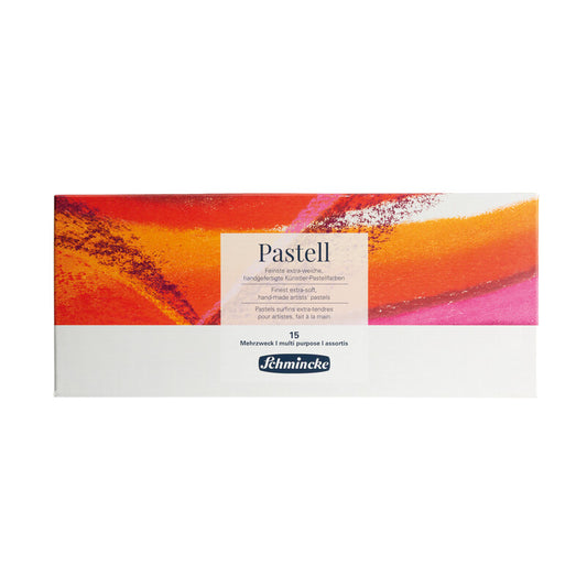 Schmincke mjúkir pastel – 15 lita sett