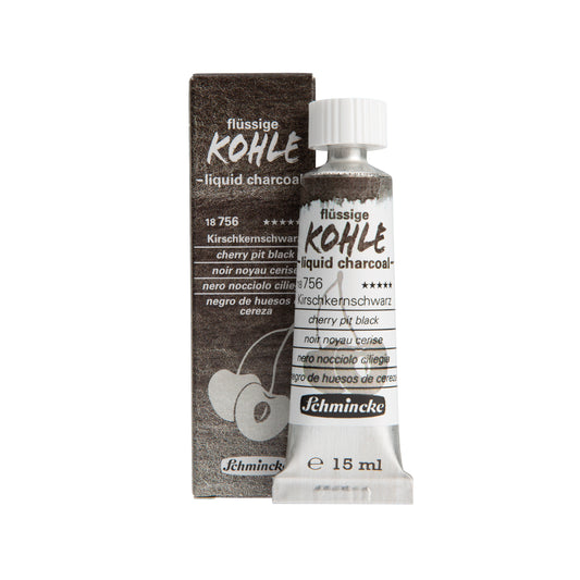 Fljótandi teiknikol - liquid charcoal - 15 ml