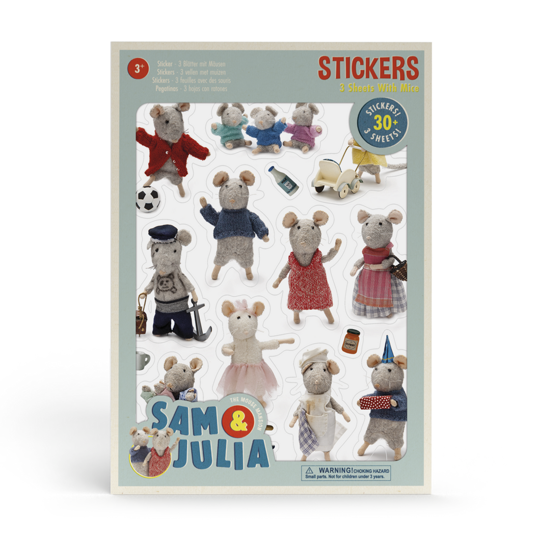 Stickers (set of 3 sheets)