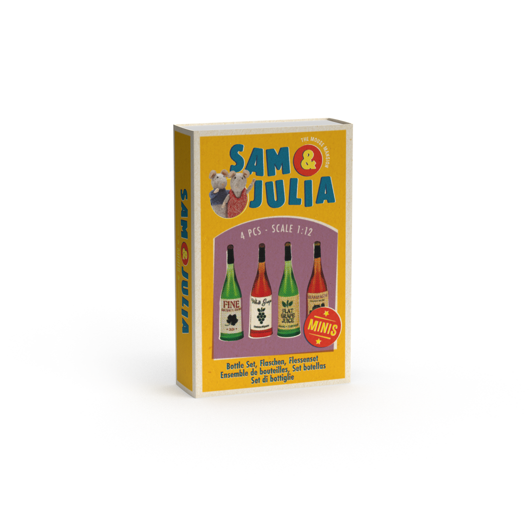 Minis - Bottles (4 pcs)