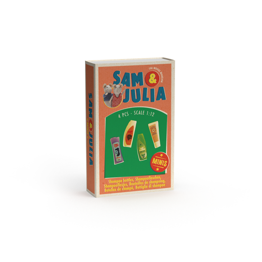 Minis - Shampoo Bottles (4 pcs)