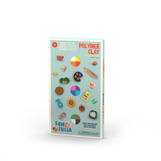 Polymer Clay - Set of 12 basic colors