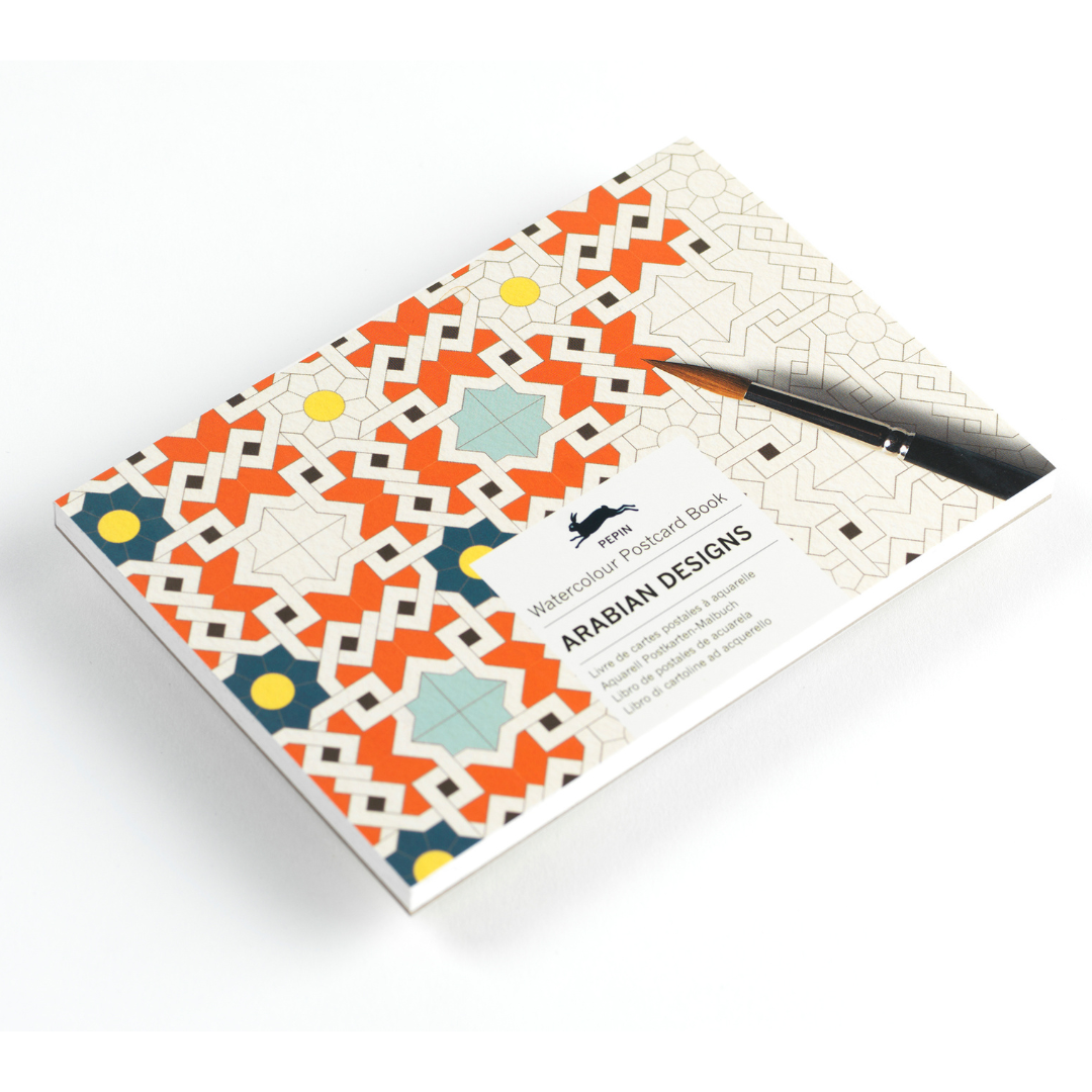 The Pepin Press Vatnslita Póstkort - Arabísk Hönnun