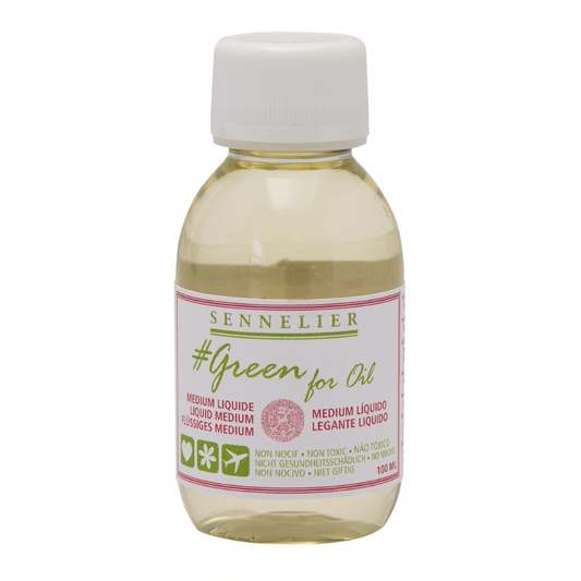 Green for Oil íblöndunarefni (málningerefni) - Eco Medium