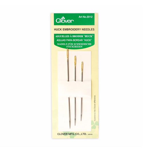 Hakknálar Huck Embroidery Needles 3 stk.
