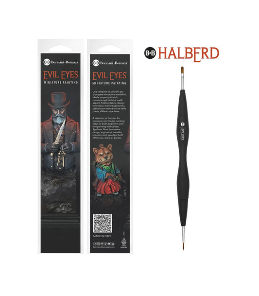 Pensill - Evil Eyes - Modelmálun - Miniature painting - Halberd