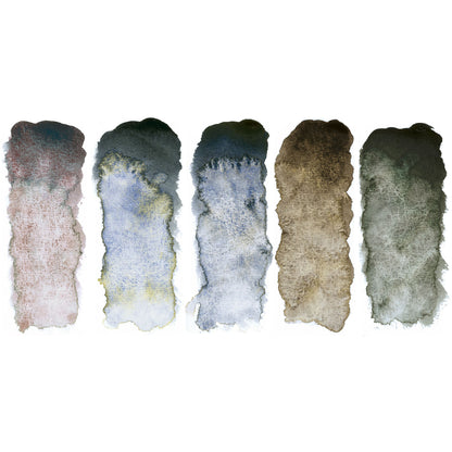 Supergranulating Vatnslitir Sett í trékassa - HAZE 5 x 15 ml