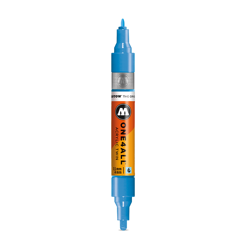 Málningarpenni ONE4ALL Acrylic Twin 1,5 - 4 mm