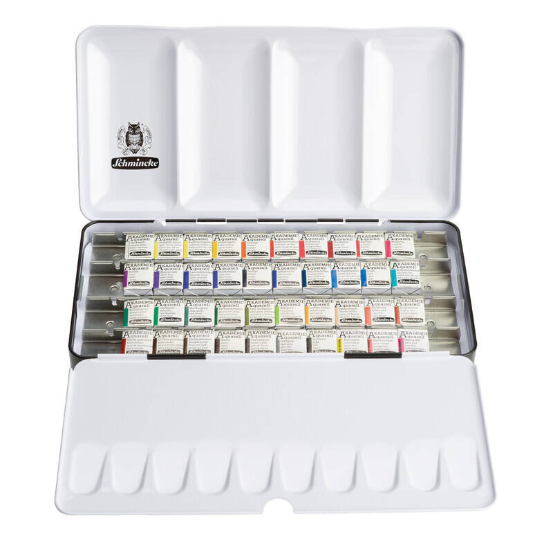 AKADEMIE FULL RANGE in a metal box with 40 half pans
