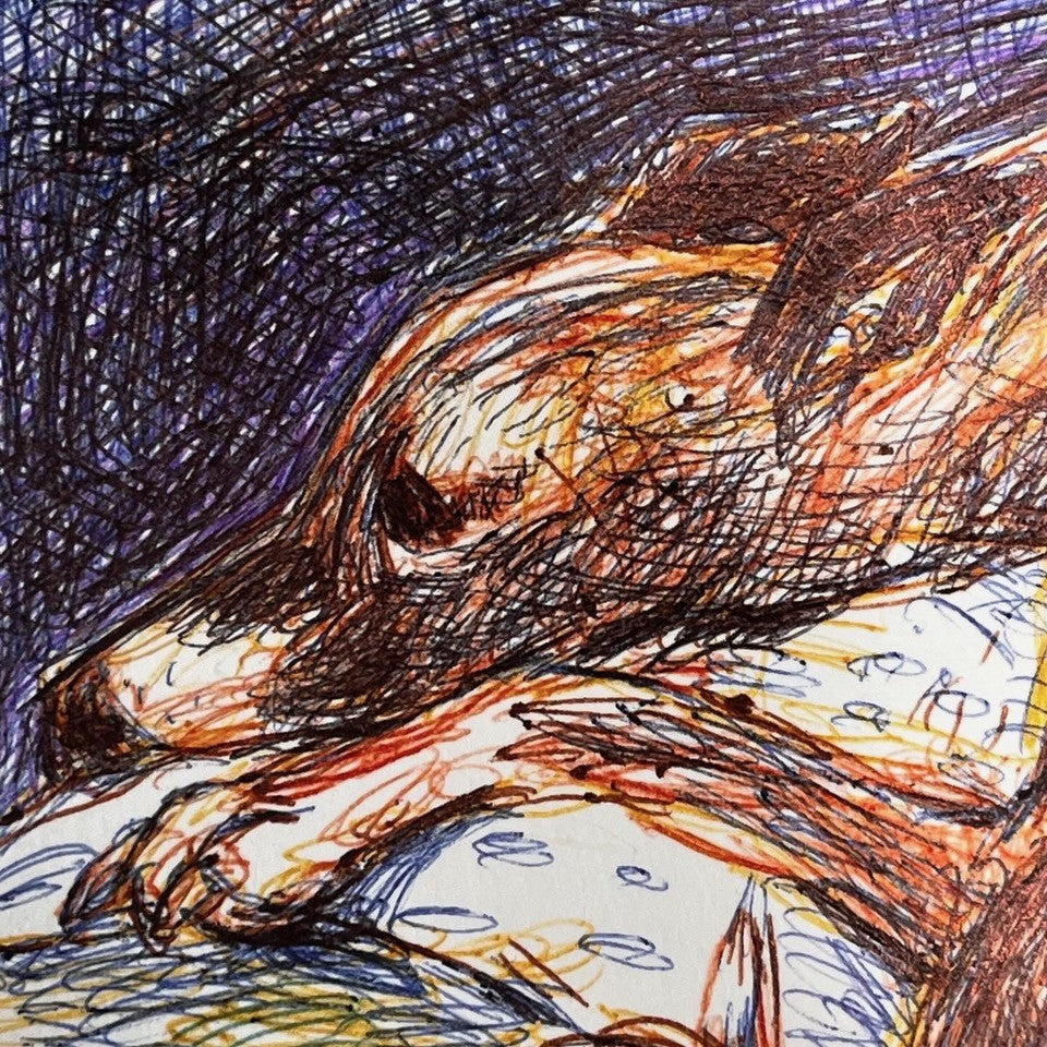 Hraðanámskeið - Teikning - persónuleg og tilraunakennd - Áhöld, tækni og æfing með Cindy [05.11-26.11.2025]