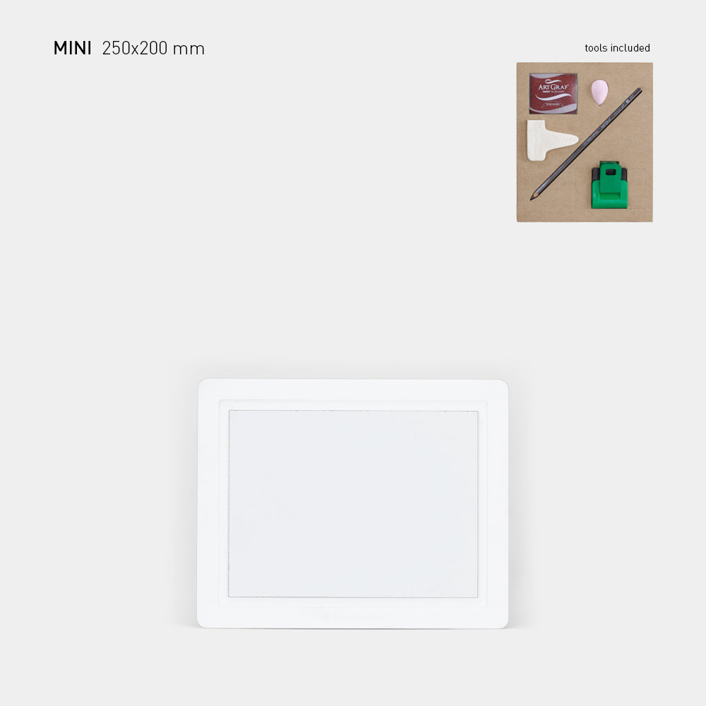 Doodler Mini keramíkborð með byrjendasetti - 250 × 200 mm