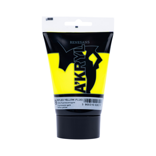 Flúrljómandi akrýllitur Akryl - Fluorescent 100 ml