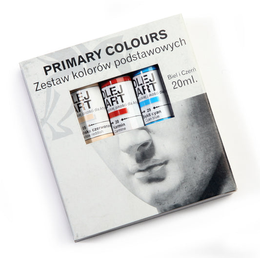 Oliu litasett OILS FOR ART - 5 túpur af 20 ml