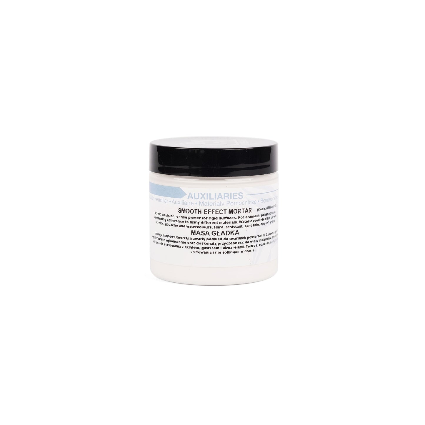 Smooth effect mortar